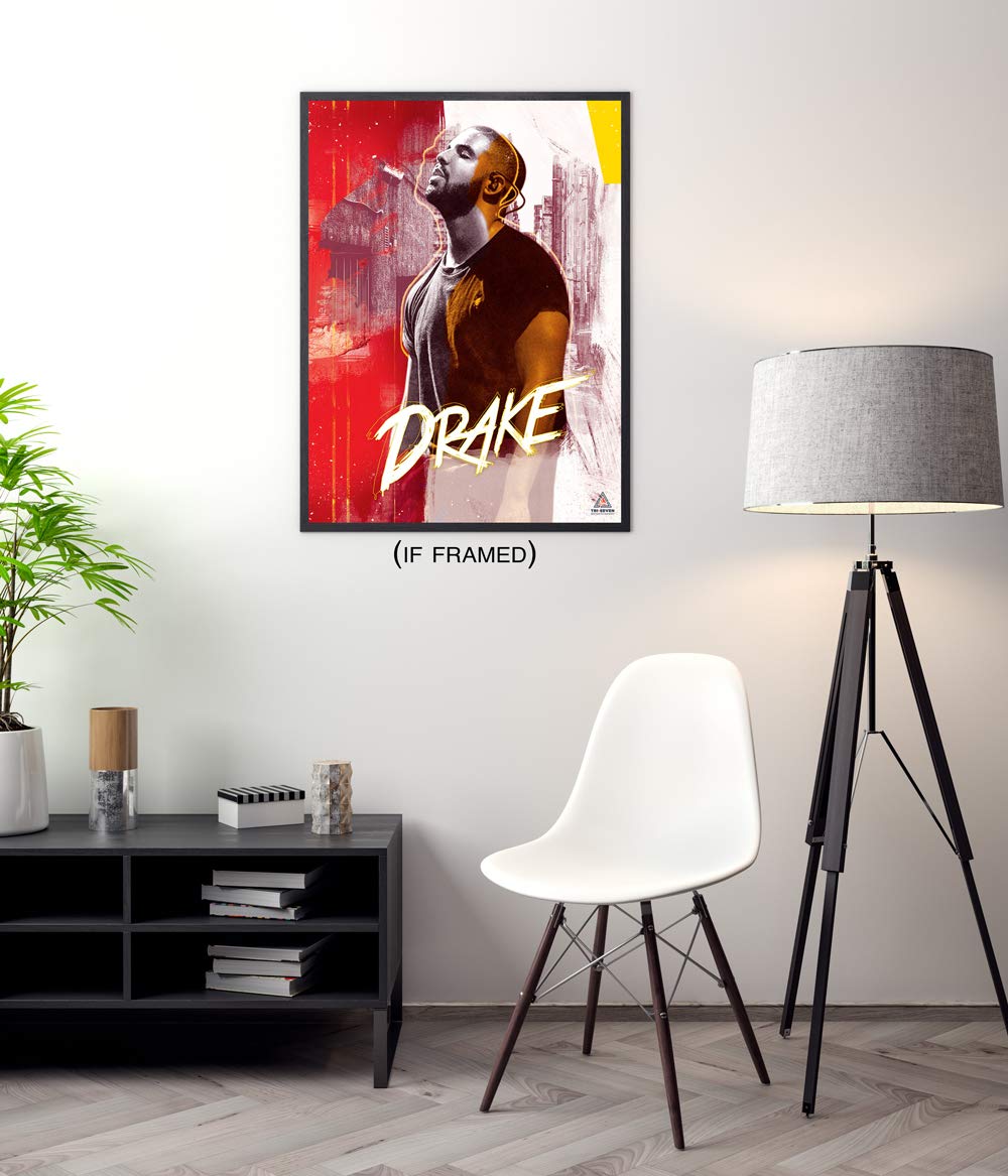 Amazon.com: 777 Tri-Seven Entertainment Drake Poster Wall